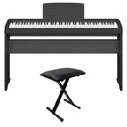 Yamaha P145 with Stand and Bench