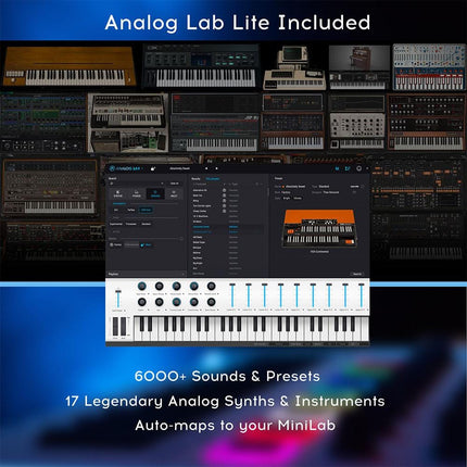 Arturia Minilab 3 25-Note Velocity Sensitive Slim Midi Keyboard - Image 15