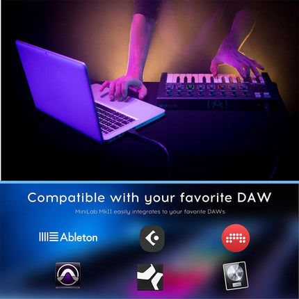 Arturia Minilab 3 25-Note Velocity Sensitive Slim Midi Keyboard - Image 16