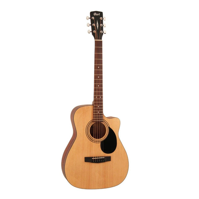 Cort AF500C Standard Series Cutaway 6 String Acoustic Guitar - Image 30
