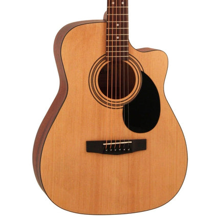 Cort AF500C Standard Series Cutaway 6 String Acoustic Guitar - Image 24