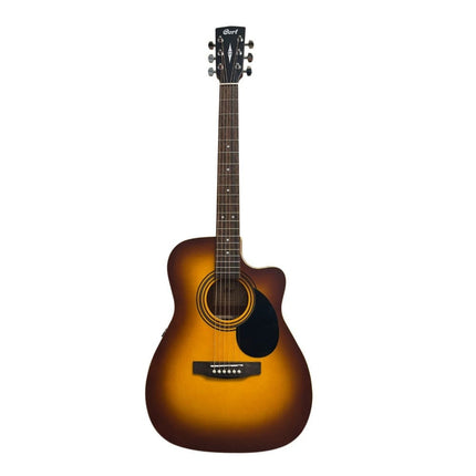Cort AF500CE Standard Series Cutaway 6 String Electro Acoustic Guitar - Image 2