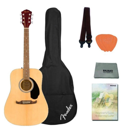 Fender FA-125 Dreadnought Acoustic Guitar With Gig Bag - Image 21