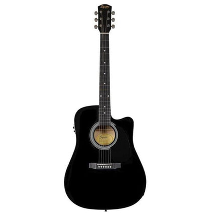 Fender Squier SA-105CE Cutaway Electro Acoustic Guitar - Image 8