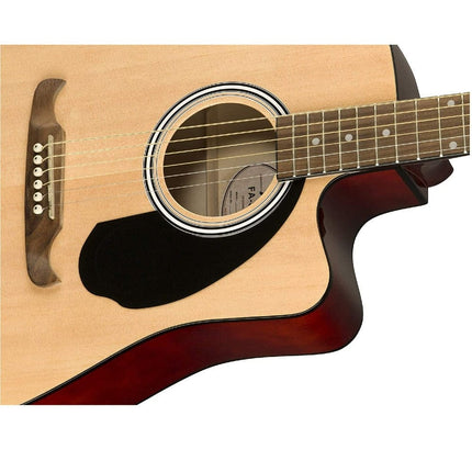 Fender FA-125CE Dreadnought Cutaway Electro Acoustic Guitar - Image 26
