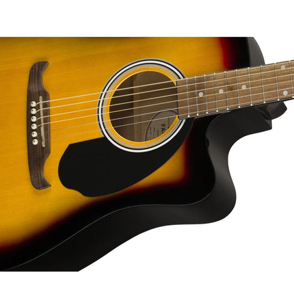 Fender FA-125CE Dreadnought Cutaway Electro Acoustic Guitar - Image 40