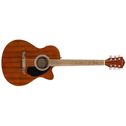 Fender FA-135CE Concert V2 Electro Acoustic Guitar - Natural Mahogany - Image 2