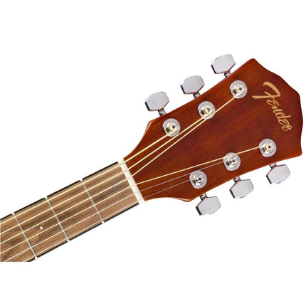 Fender FA-135CE Concert V2 Electro Acoustic Guitar - Natural Mahogany - Image 6
