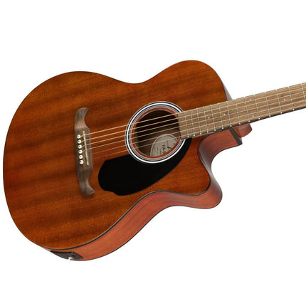 Fender FA-135CE Concert V2 Electro Acoustic Guitar - Natural Mahogany - Image 5