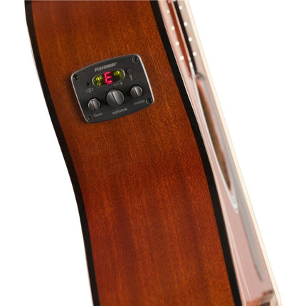 Fender FA-135CE Concert V2 Electro Acoustic Guitar - Natural Mahogany - Image 3