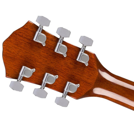 Fender FA-135CE Concert V2 Electro Acoustic Guitar - Natural Mahogany - Image 7