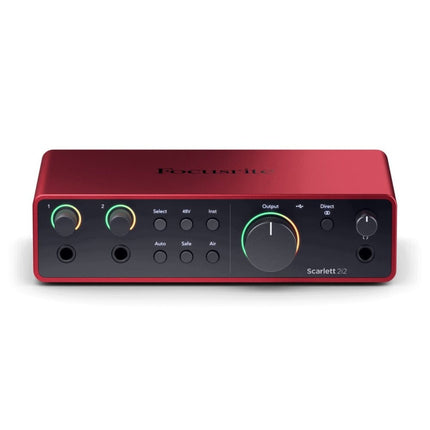 Focusrite Scarlett 2i2 4th Gen USB 2.0 Audio Interface