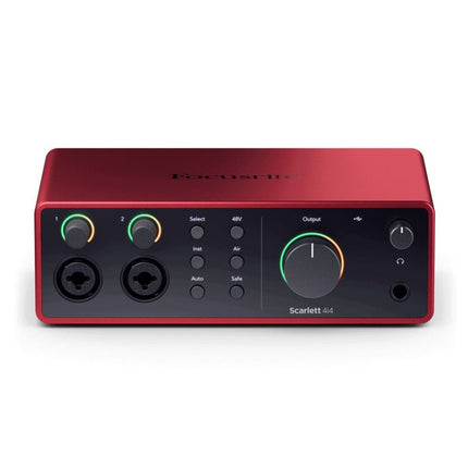 Focusrite Scarlett 4i4 4th Gen Audio Interface