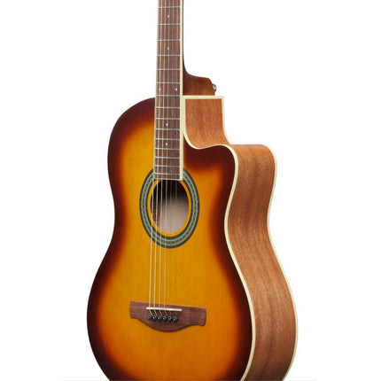 Ibanez MD39C 39 inch Cutaway Acoustic Guitar with Strap, Picks, Polishing Cloth & Ebook - Image 36