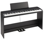 Black / Piano with Stand