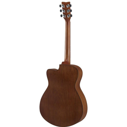 Yamaha FS80C Concert Cutaway Acoustic Guitar with Strap, Picks & Ebook - Image 4