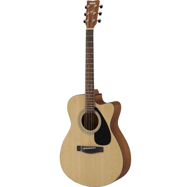 Yamaha FS80C Concert Cutaway Acoustic Guitar with Strap, Picks & Ebook - Image 2
