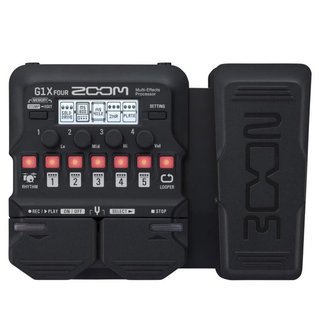 Zoom G1X Four Guitar Multi-Effects Expression Pedal